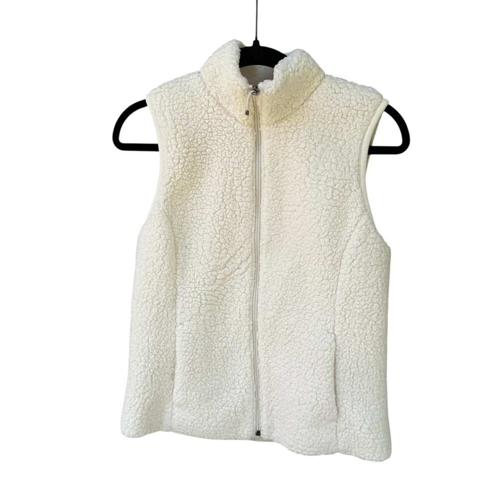 CALIA by Carrie Underwood Off-White Sherpa Vest